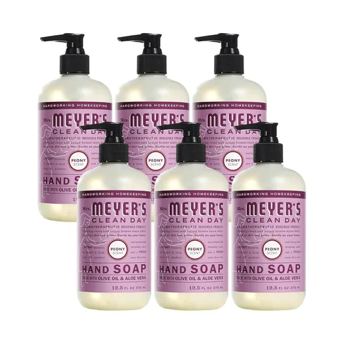 Vista 9 de Mrs. Meyer's Clean Day - Jabón líquido para manos, manzana, botella de 12.5 onzas líquidas