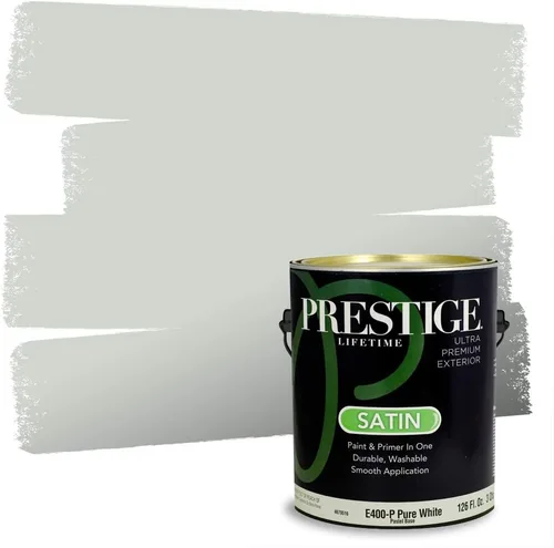 Vista 42 de PRESTIGE Paints - Pintura exterior e imprimación en uno, 1 galón, satinado, verde Bayou