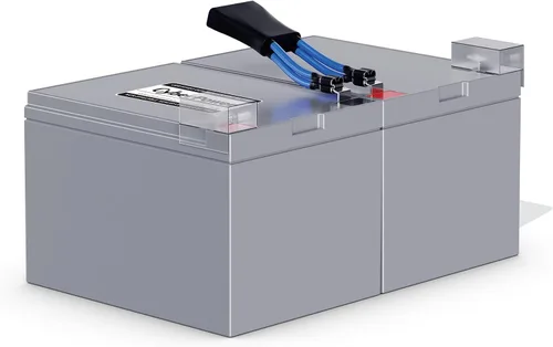 CyberPower RB12120X2B - Cartucho de batería de repuesto para UPS, sin mantenimiento, instalable por el usuario, 12V/12Ah
