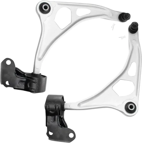 Vista 60 de Detroit Axle - 2 brazos de control delanteros para Volvo S60 V70 01-07, juego de 2 brazos de control inferiores 2001 2002 2003 2004 2005 2006 2007
