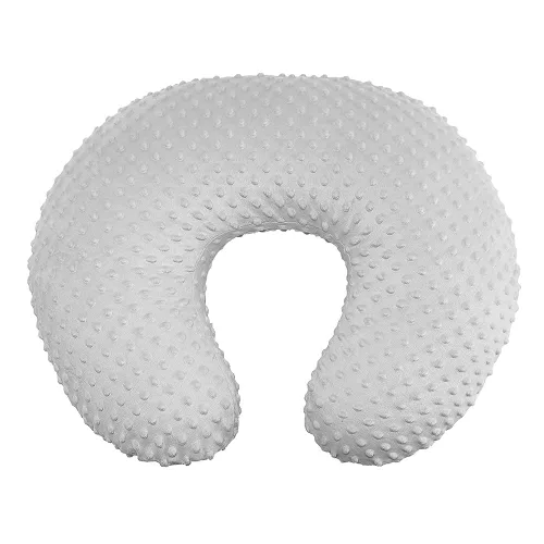 Vista 6 de OWLOWLA Funda de almohada de lactancia, funda de almohada de lactancia para bebé niño y niña (azul bebé)