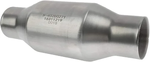 Vista 6 de MAYASAF - Convertidor catalítico universal de entrada/salida de 2.5 pulgadas (6.35 cm), con puerto O2 (Cumple con la EPA)