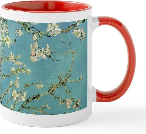 Vista 55 de CafePress Irises By Vincent Van Gogh Taza de café de cerámica de 11 oz (11.0 fl oz)