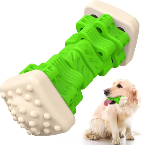 RUXAN Juguetes masticables para perros, juguetes masticadores para perros, juguetes masticables para perros, juguete interactivo resistente para