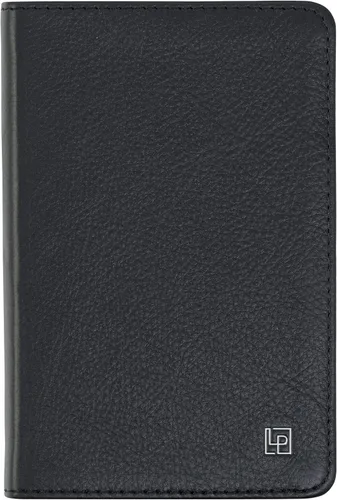 Vista 11 de Cuaderno de escritura clásico de cuero, tapa blanda, rayado estrecho, tabla de contenido y páginas numeradas