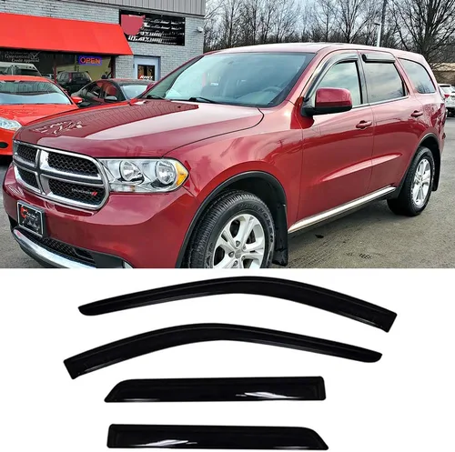 Vista 9 de Deflector de ventilación lateral cromado para Dodge Ram1500 2009-2018 y Ram 2500 y 3500 Ram 2500 y 3500 con Crew y Mega Cab; 19 Ram1500 Classic Crew