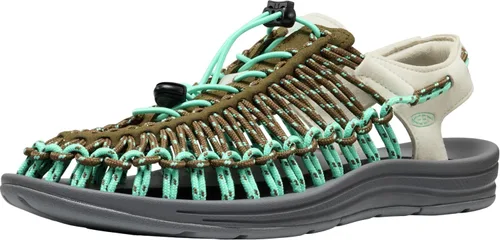 Vista 15 de KEEN Sandalias clásicas Uneek de dos cuerdas para hombre Timberwolf/Plaza Taupe