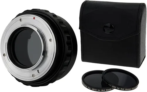 Vista 8 de Fotodiox DLX - Adaptador de montaje de lente extensible compatible con lentes de película Olympus OM de 1.378 in a cámaras Fujifilm X-Mount