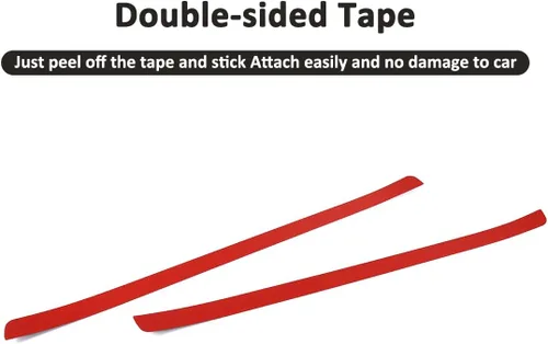 Vista 7 de Protector de umbral de puerta interior y exterior de fibra de carbono seco para Mazda MX-5 NC RF Miata 2009 2010 2011 2012 2013 2014 Juego
