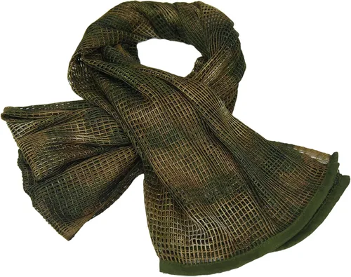 Vista 26 de HYOUT Bufandas tácticas para el cuello Camo Woodland Bufanda del desierto Shemagh para deportes al aire libre