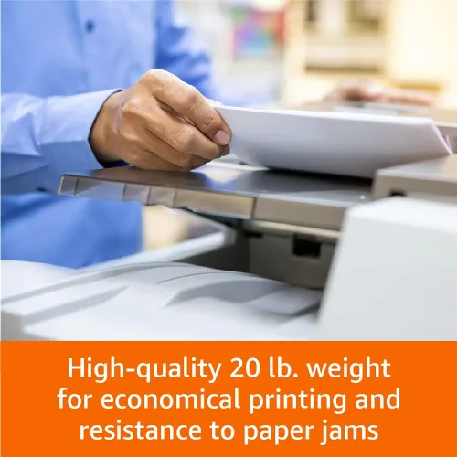 Vista 4 de Yaxa Basics - Papel de copia multipropósito para impresora (blanco brillante 96, 8.5 x 11 pulgadas, 1 resma (500 hojas)