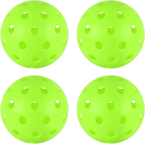 Vista 14 de 4/6/12/20/50/100 pcs Pickleball Balls,40 Hole Outdoor Pickleball Balls,8mm Precision Drilled-Spaced Pickle Ball Set-Profession Plastic Ball for