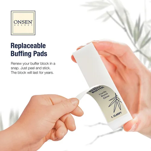 Vista 9 de Onsen Secret Advance Rescue Kit de uñas – Aceite fortalecedor de uñas y suero con crema de rescate de manos y cutículas – Tsubaki, manteca