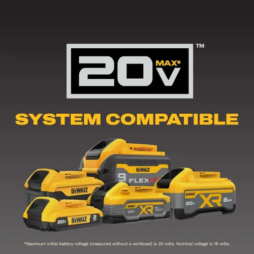 Vista 7 de DEWALT DCS391P1 Kit de sierra circular con batería de iones de litio 20V MAX