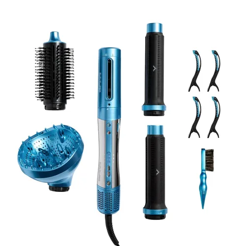 BaBylissPRO The Style/Switch 5-in-1 Air Styling and Drying System, Ionic Lightweight Multi-Styler Hot Air Styler