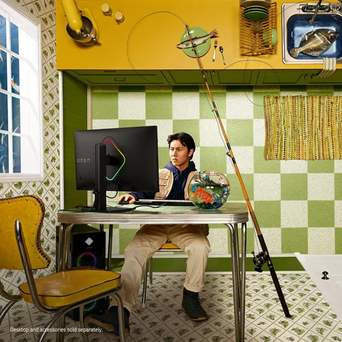 Vista 10 de HP: Monitor para juegos OMEN 27 pulgadas FHD 165Hz - OMEN 27