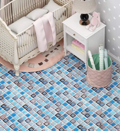 Vista 6 de Livelynine Papel tapiz impermeable para pared de baño, ducha, papel adhesivo decorativo autoadhesivo para pegatinas de muebles, azulejos de cocina