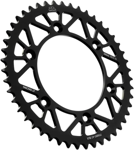 Vista 16 de JT Sprockets JTA897.38BLK - Piñón trasero de aluminio anodizado 7075 T6, color negro