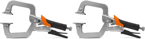 Vista 8 de WEN Abrazadera de cara de 2 pulgadas para carpintería y carpintería de bolsillo (CL222F)