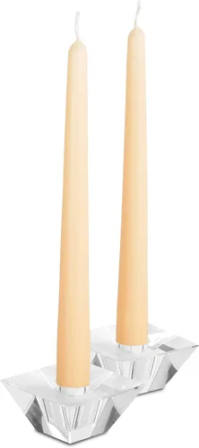 Vista 8 de Hyoola Tall Taper Candles - Vela de cena sin goteo de 10 pulgadas, sin perfume, cera de parafina con mechas de algodón, 8 horas de tiempo