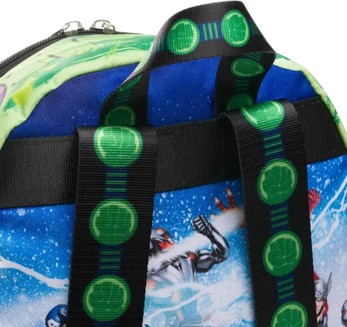 Vista 5 de Wondapop Marvel Avengers - Mini mochila de nailon de lujo de 13 pulgadas