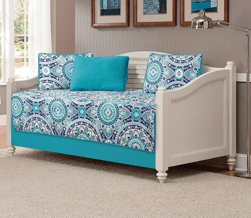 Fancy Collection juego de fundas para cama de 5 piezas, estilo moderno