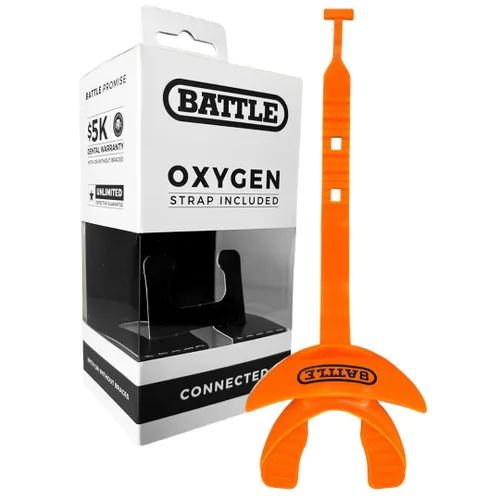 Vista 16 de Battle protector bucal con correa conectada, para labios, con oxígeno, 2.5