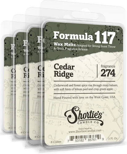 Vista 10 de Shortie's Candle Company Apple Afternoon Wax Melts Multi Pack – Fórmula 117-2 barras altamente perfumadas – Hecho con aceites naturales – Colección