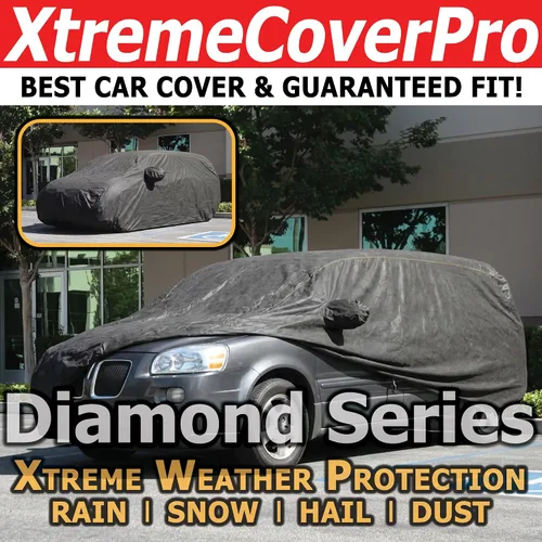 Vista 2 de Funda para coche compatible con Pontiac Montana SV6 XTREMECOVERPRO Diamond Series 2005 2006, color negro