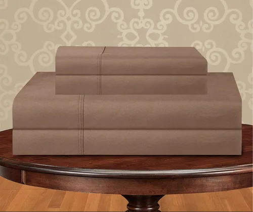 Vista 33 de Elegant Comfort - Juego de sábanas de microfibra de 1500 hilos de calidad hotelera prémium de 4 piezas - Resistente a arrugas, sábana bajera