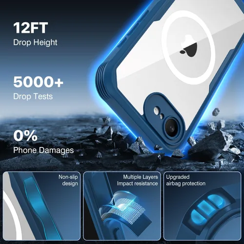Vista 323 de CENHUFO Funda de privacidad para iPhone 11 Pro, funda de cuerpo completo con protector de pantalla de privacidad de vidrio templado 9H integrado