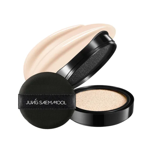JUNG SAEM MOOL Essential Skin Nuder Cushion 13 Fair 0.49 fl oz (solo recarga, SPF 50 de amplio espectro) | Acabado radiante natural, hidratación