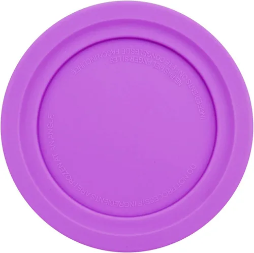 Vista 5 de Tapas de silicona de repuesto, compatibles con contenedor de Ninja Creami Ice Cream Maker, modelo: NC301, NC300, NC299AMZ Series.