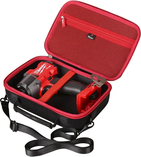 Vista 2 de Mchoi Funda de transporte rígida para Milwaukee 2962-20 M18 Llave de impacto inalámbrica con anillo de fricción, solo funda