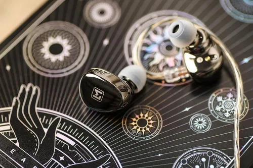 Vista 6 de Linsoul SIMGOT EA500 LM 2ª Generación - Auriculares intraaurales con controlador dinámico de doble imán y doble cavidad, auriculares con cable