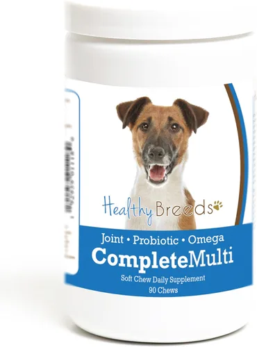 Vista 318 de Healthy Breeds Cavalier King Charles Spaniel - Multivitamínico todo en uno, completo con probióticos, glucosamina, condroitina y omegas, 60