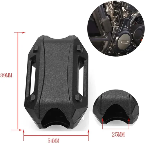 Vista 4 de Protector de motor para motocicleta de 0.984 in, barra de choque, protección de motor para Ducati MTS 950 1200 Enduro MULTISTRADA 950 1200 Scrambler