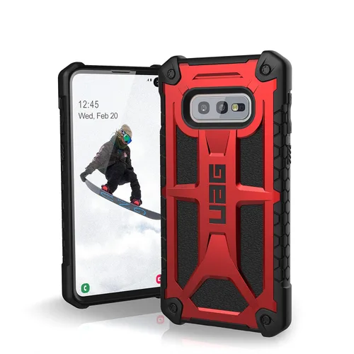 Vista 9 de URBAN ARMOR GEAR UAG - Funda para Samsung Galaxy S10e [pantalla de 5.8 pulgadas] Monarch [negra] funda militar probada contra caídas