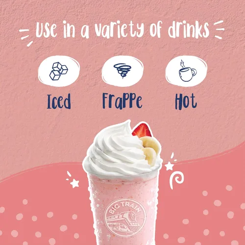 Vista 4 de Big Train Kidz Kreamz Bubble Gum Mezcla de bebidas mezcladas, 3.5 libras (paquete de 1)