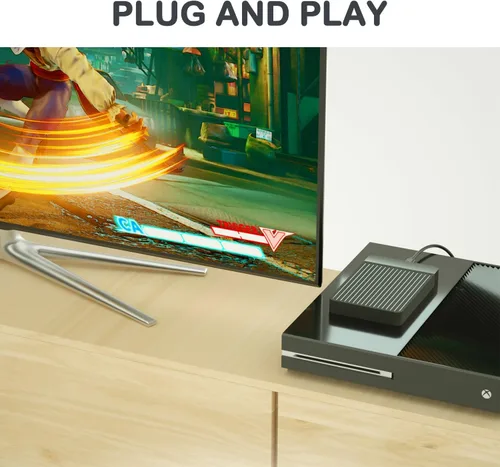 Vista 5 de Disco duro externo portátil ultradelgado de 120 GB, USB 3.1 tipo C, HDD, para PC, Mac, portátil, PS4, Xbox One