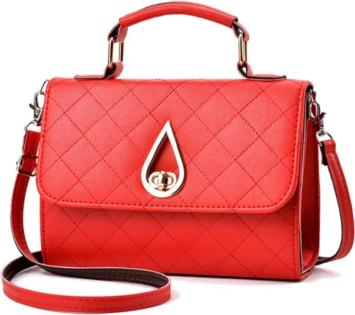 Hanbella - Bolsos cruzados pequeños para mujeres y niñas, bonitos monederos de piel sintética y bolsos para adolescentes, bolso de mano para mujer
