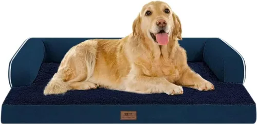 Vista 92 de Cama pequeña para perros y gatos, cama ortopédica impermeable para perros pequeños, cama de gato, cómodo sofá para mascotas, sofá cama con funda