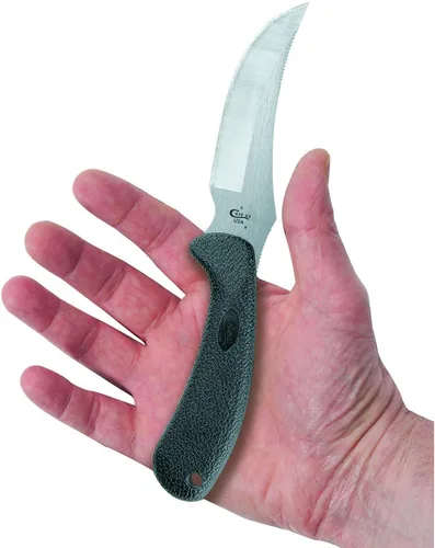 Vista 6 de Cuchillo de bolsillo Case WR XX Ridgeback Hunter Negro con mango de Zytel y funda de nylon, artículo #362 - (Ridgeback Hunter)