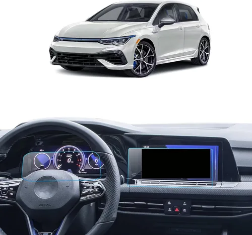 Vista 102 de Protector de pantalla de vidrio templado para Audi A4 (2020-2024)/A5 (2020-2024)/Q5 (2021-2023), accesorios de navegación antirreflejos, instalación