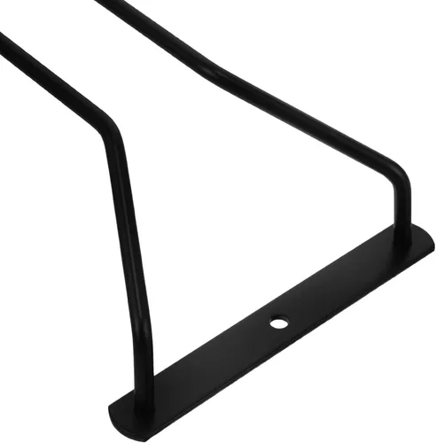 Vista 3 de Amosfun Metal Single Bottle Wine Rack Iron Wire Holder 33.8cm Small Wine Display Stand for Home Kitchen Tabletop Storage