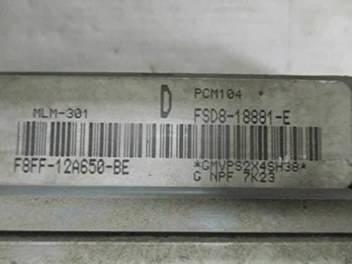 Vista 4 de Piezas reutilizadas Módulo de control del ECM del motor se adapta a 98 Mazda 626 F8FF-12A650-BE F8FF12A650BE