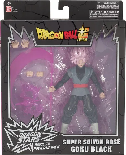 Vista 9 de Dragon Stars Series - Dragon Ball Super - Goku Black Rose, figura de acción de 6 pulgadas Power Up Pack