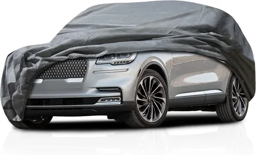 Funda de automóvil de 5 capas para Lincoln Aviator 2020-2024 SUV de 4 puertas, ajuste semi personalizado, cobertura completa, contaminación, polvo,
