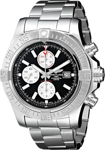 Breitling BTA1337111-BC29SS Super Avenger II Reloj analógico automático suizo plateado