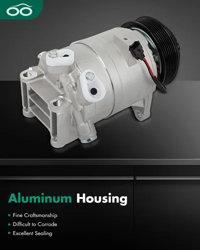 Vista 3 de SCITOO Compresor de CA con embrague para Nissan Maxima 3.5L 2009 2010 2011 2012 2013 2014, compresor de aire acondicionado de enfriamiento rápido